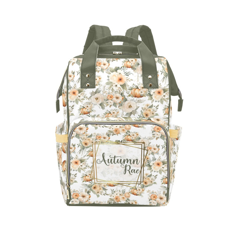 Autumn Pumpkins Diaper Bag (A031)