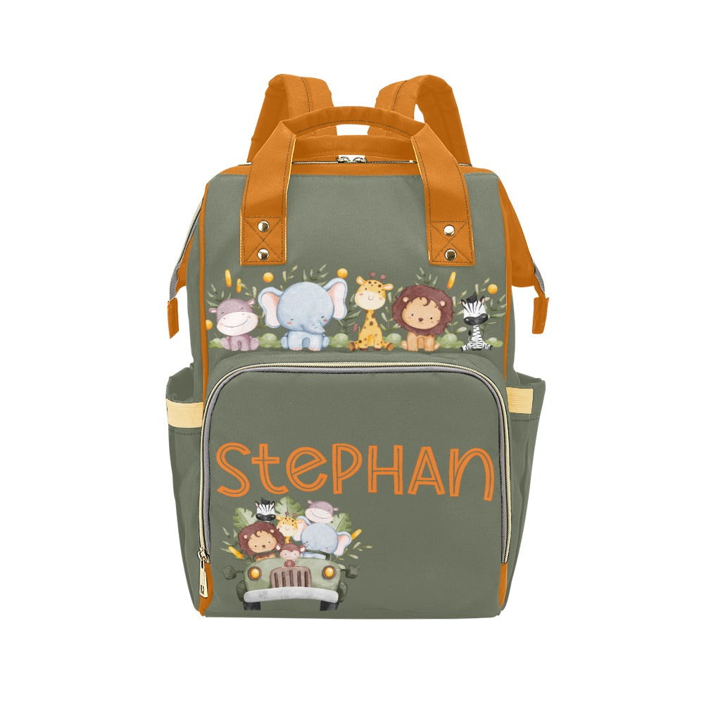 Cutie in the Jungle Diaper Bag (A086)