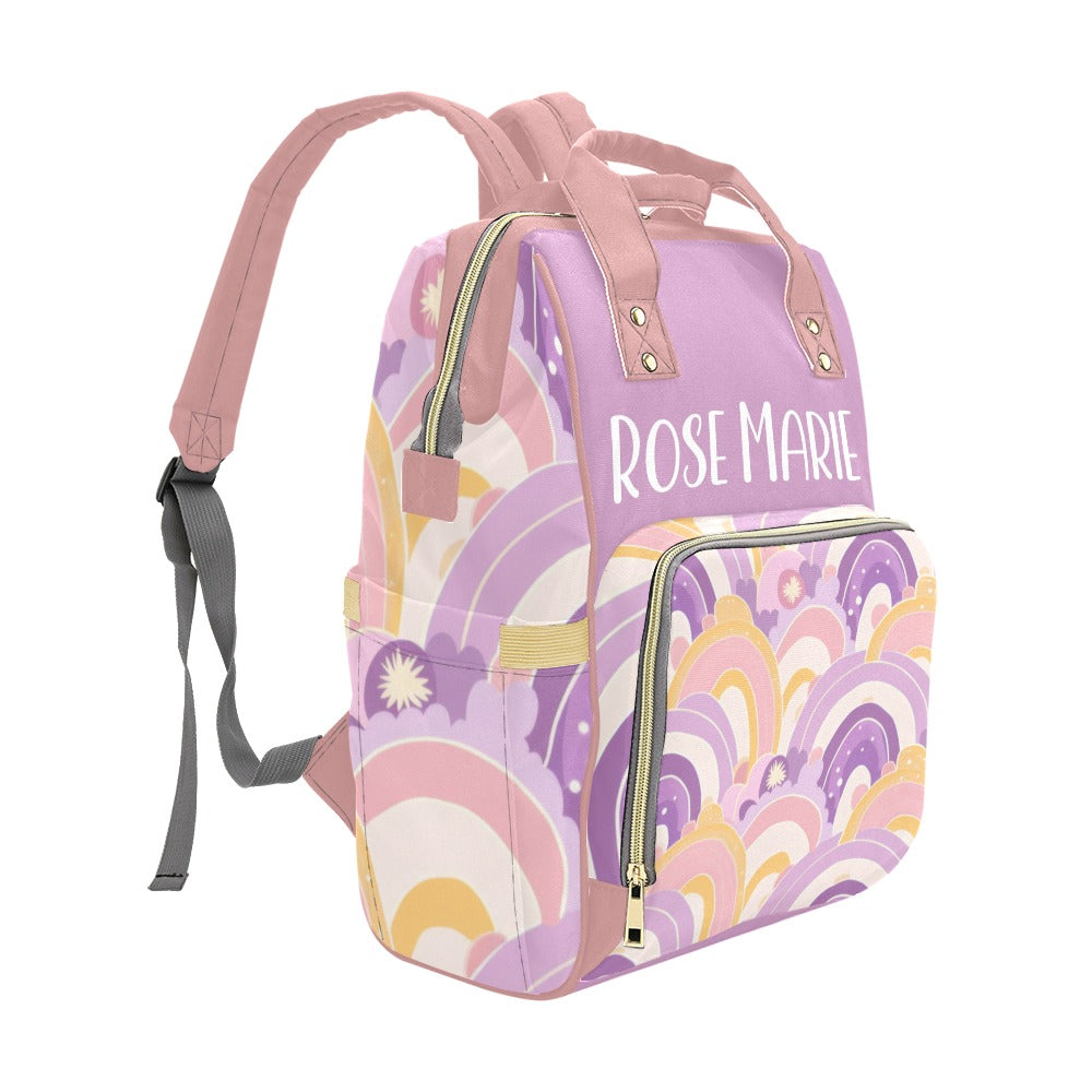 Purple Dreamer Diaper Bag (A100)