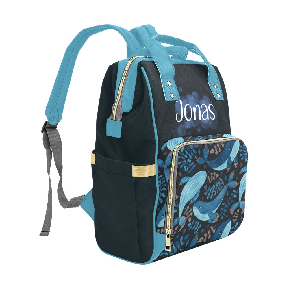 Deep Waters Diaper Bag (A078)