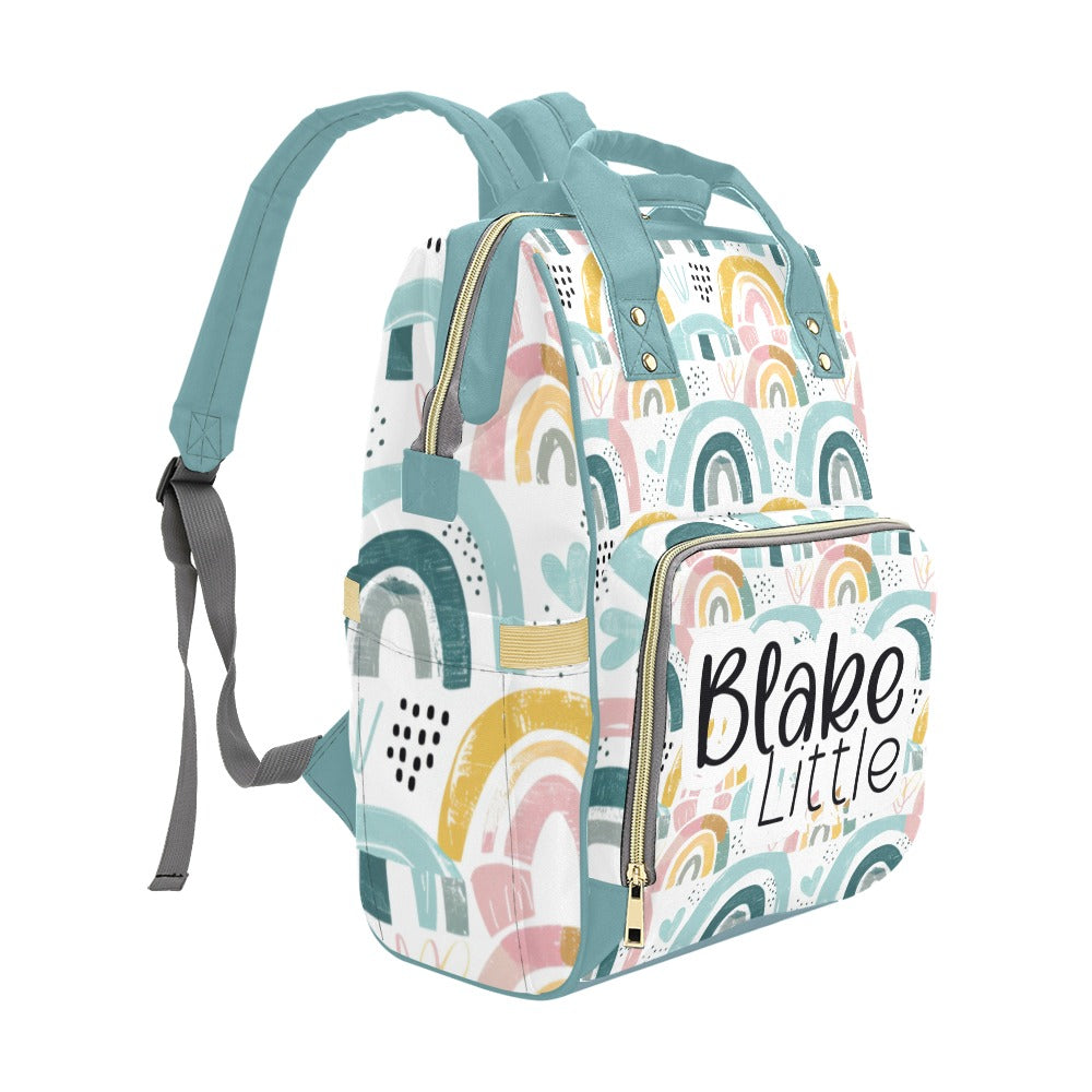 Abstract Rainbows Diaper Bag (A098)
