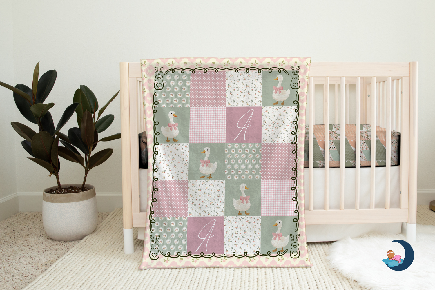 Cottage Goose Blanket (B270)