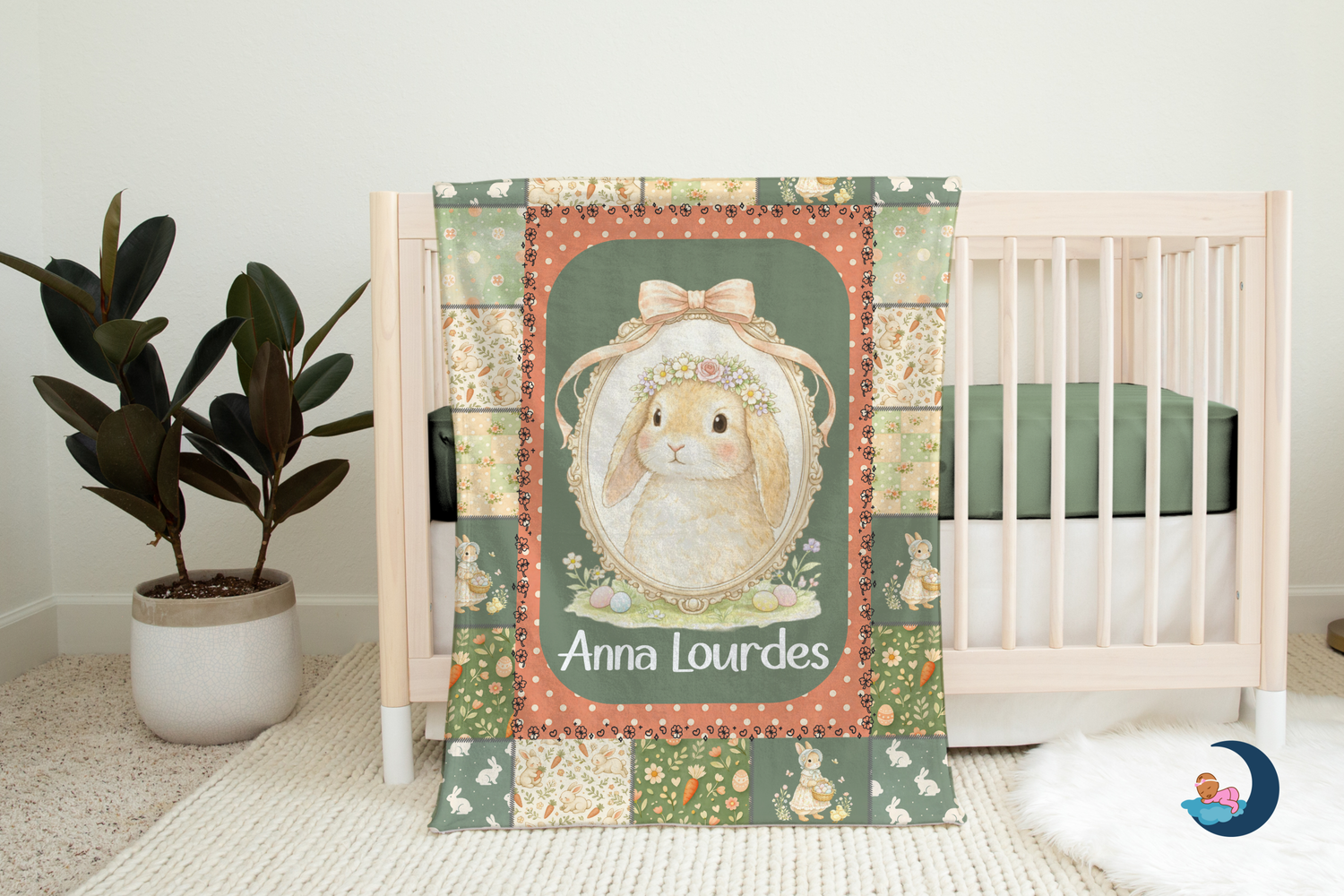 Springtime Vintage Blanket (B297)