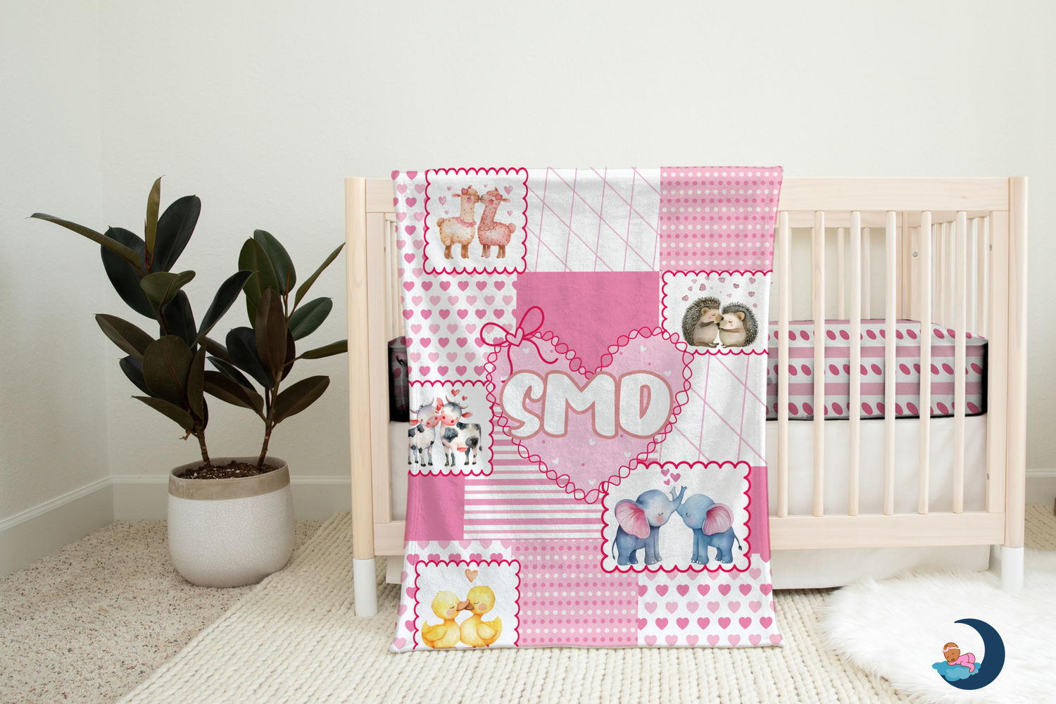 Little Loves Valentine's Blanket (B255)