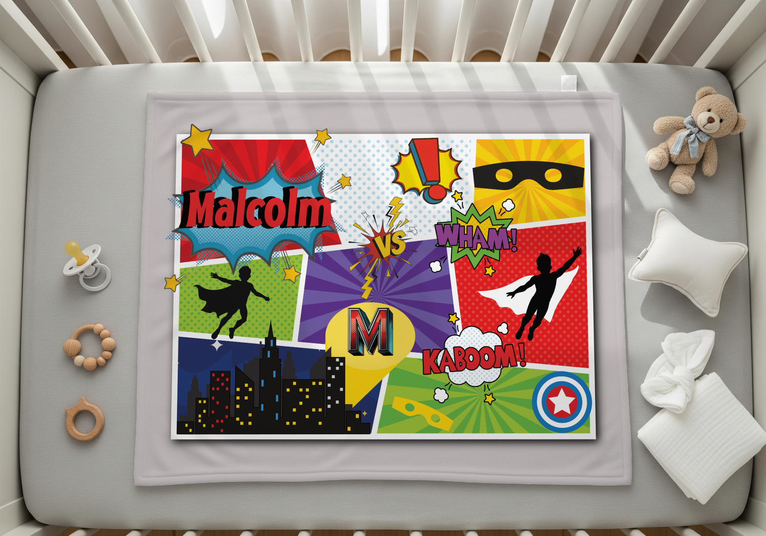 Comic Page Blanket (B202)