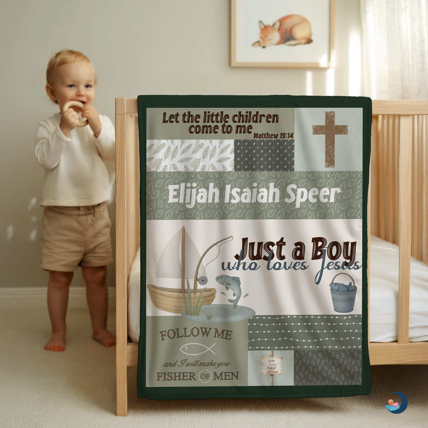Little Fisher of Men Blanket (B232)