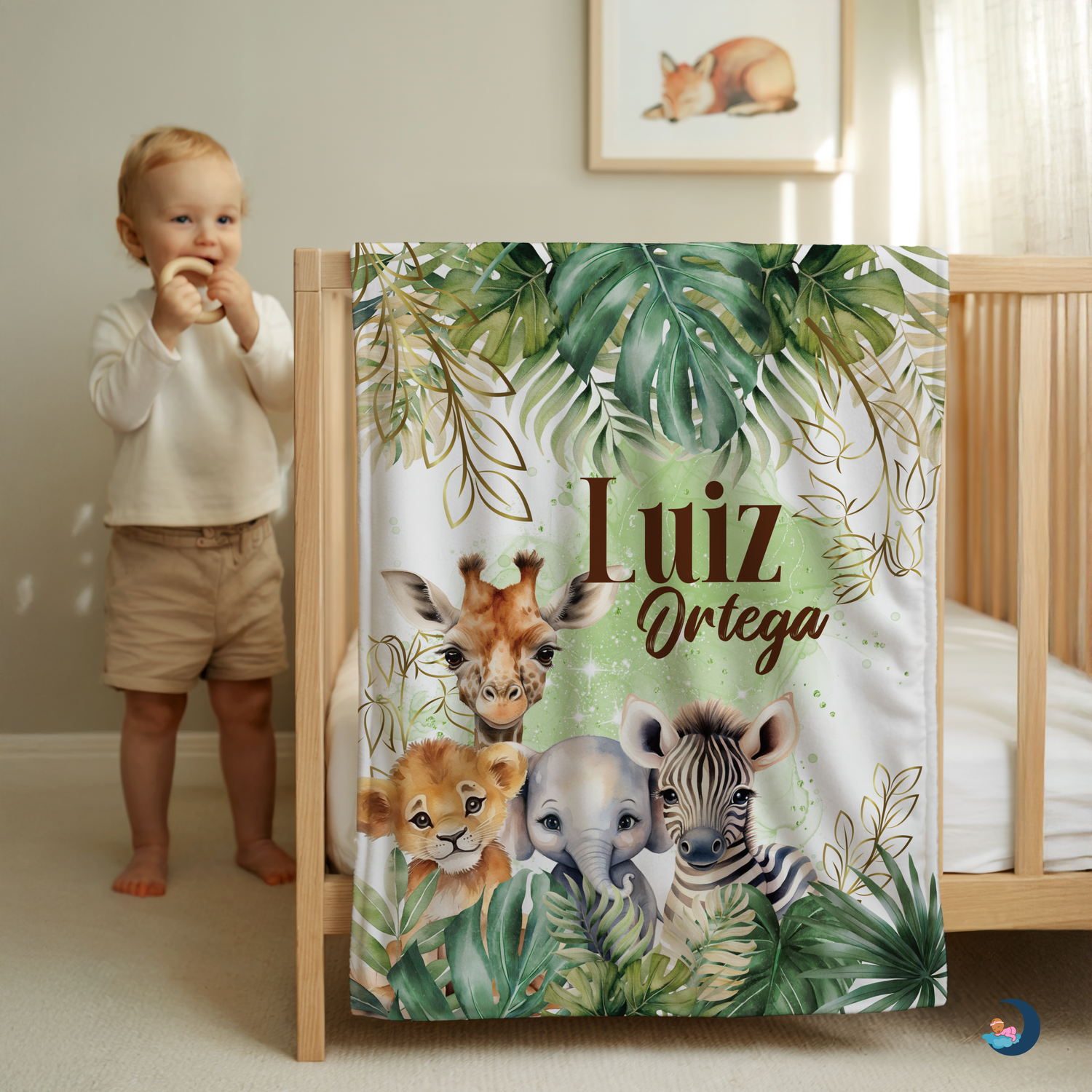 Stay Wild Safari Blanket (B110)