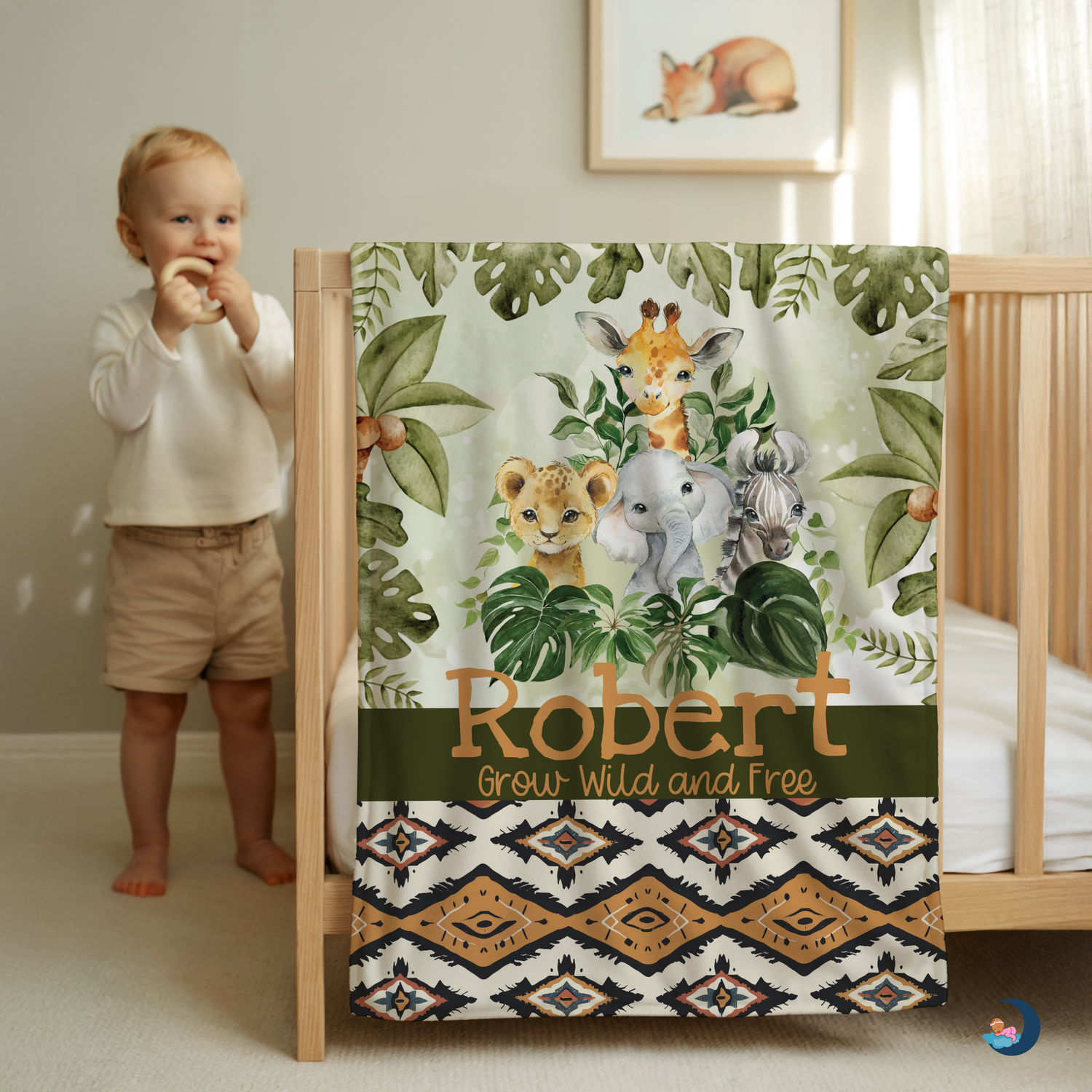 Tribal Safari Blanket (B009)