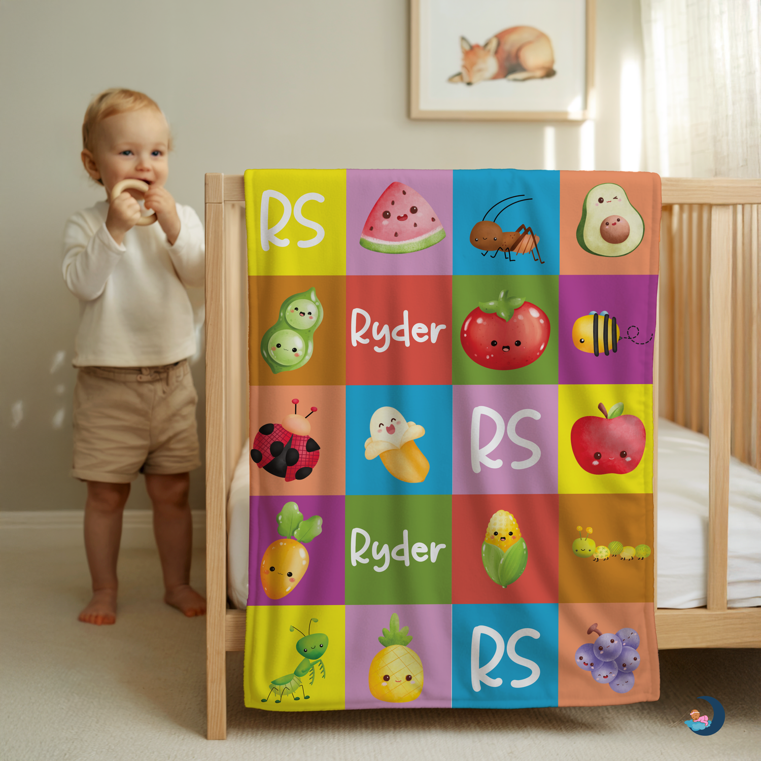 Kawaii Garden Cuties Blanket (B195)