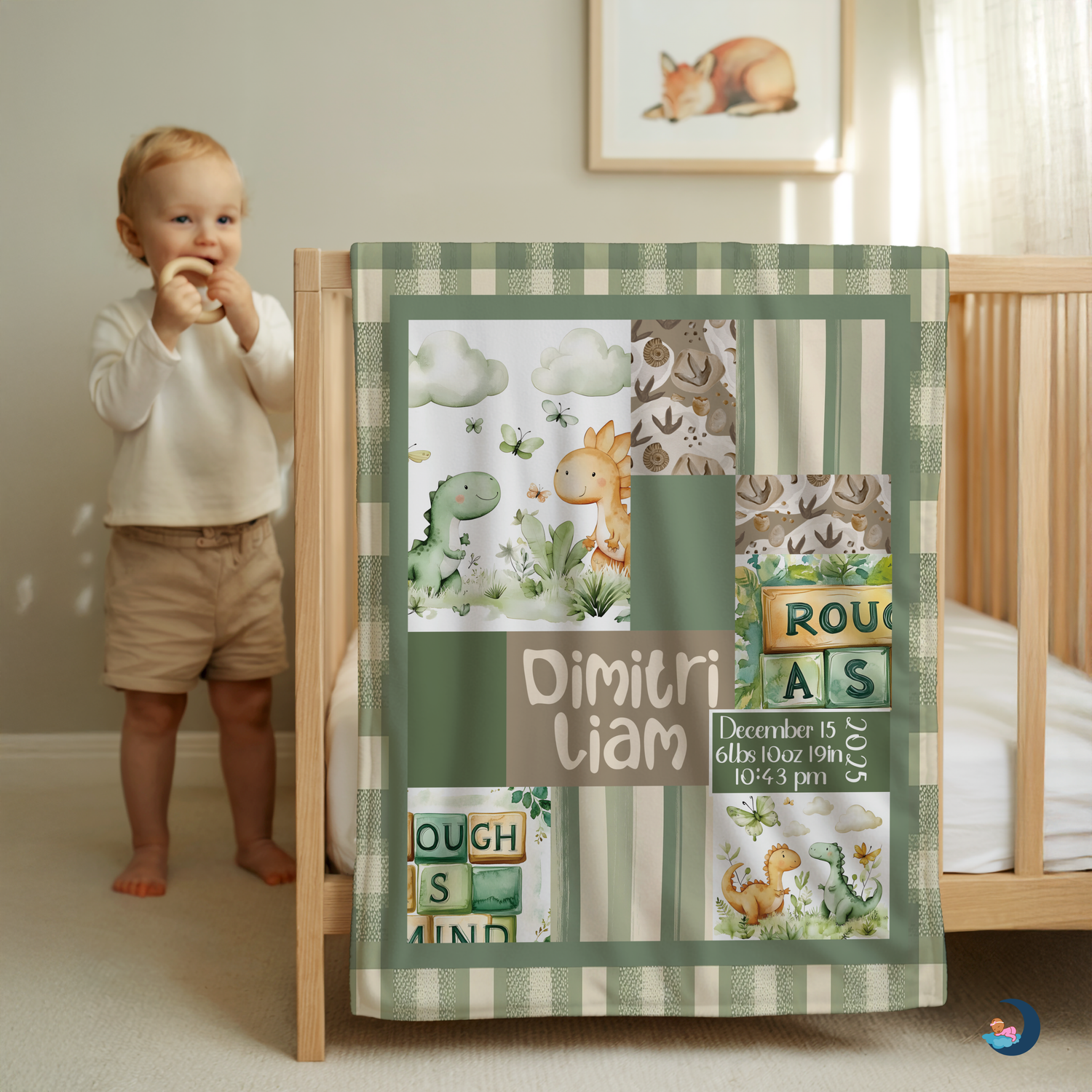 Jurassic Joy Blanket (B280)