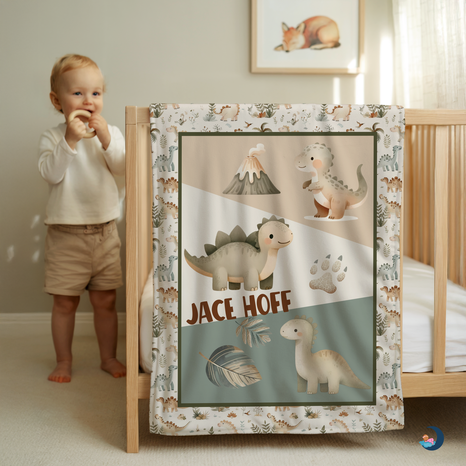 Roaring Cuteness Blanket (B142)