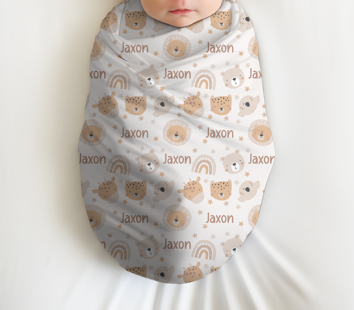 Bohemian Safari Swaddle Set (B135)