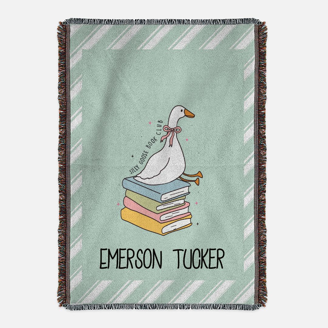 Silly Goose: Book Club Blanket (B180)