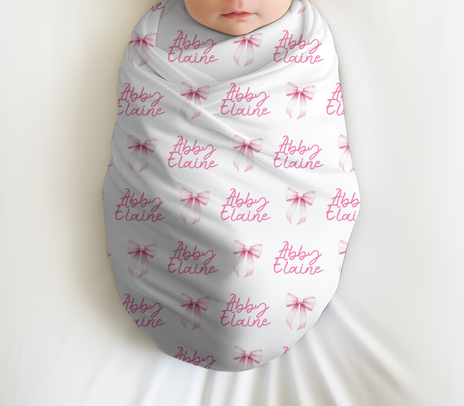 Abby Elaine's Ribbon Craze Swaddle Set (B129)