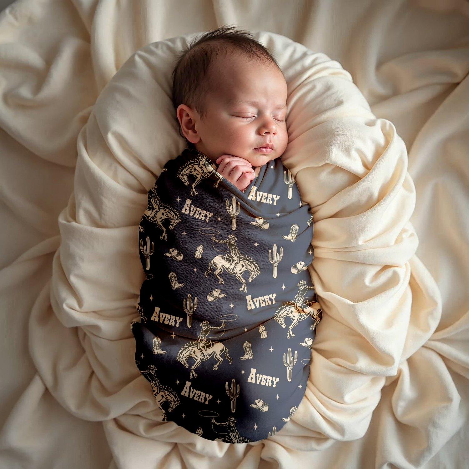Pony Ride Swaddle Set (B278)