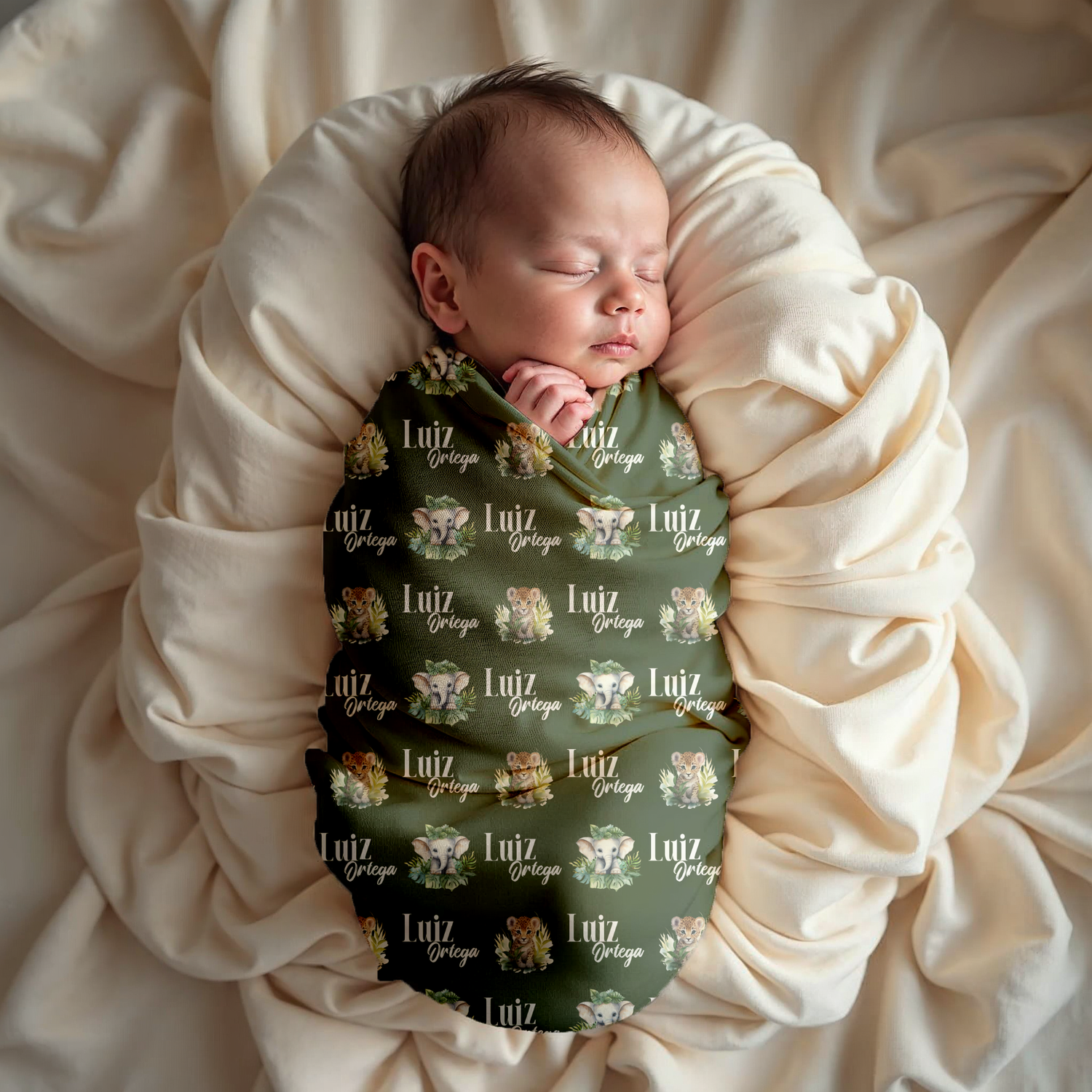 Stay Wild Swaddle Set (B111)