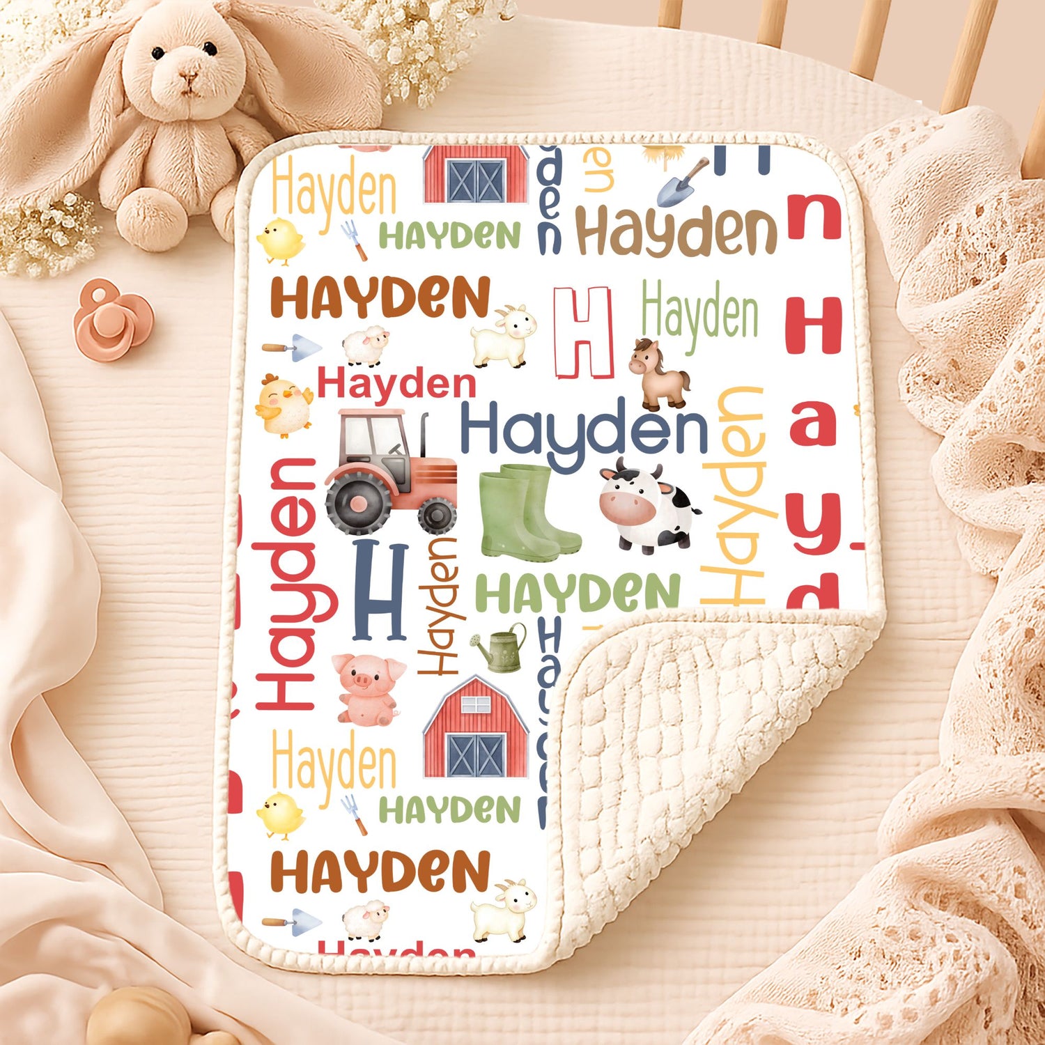Down on the Farm Blanket (B315)
