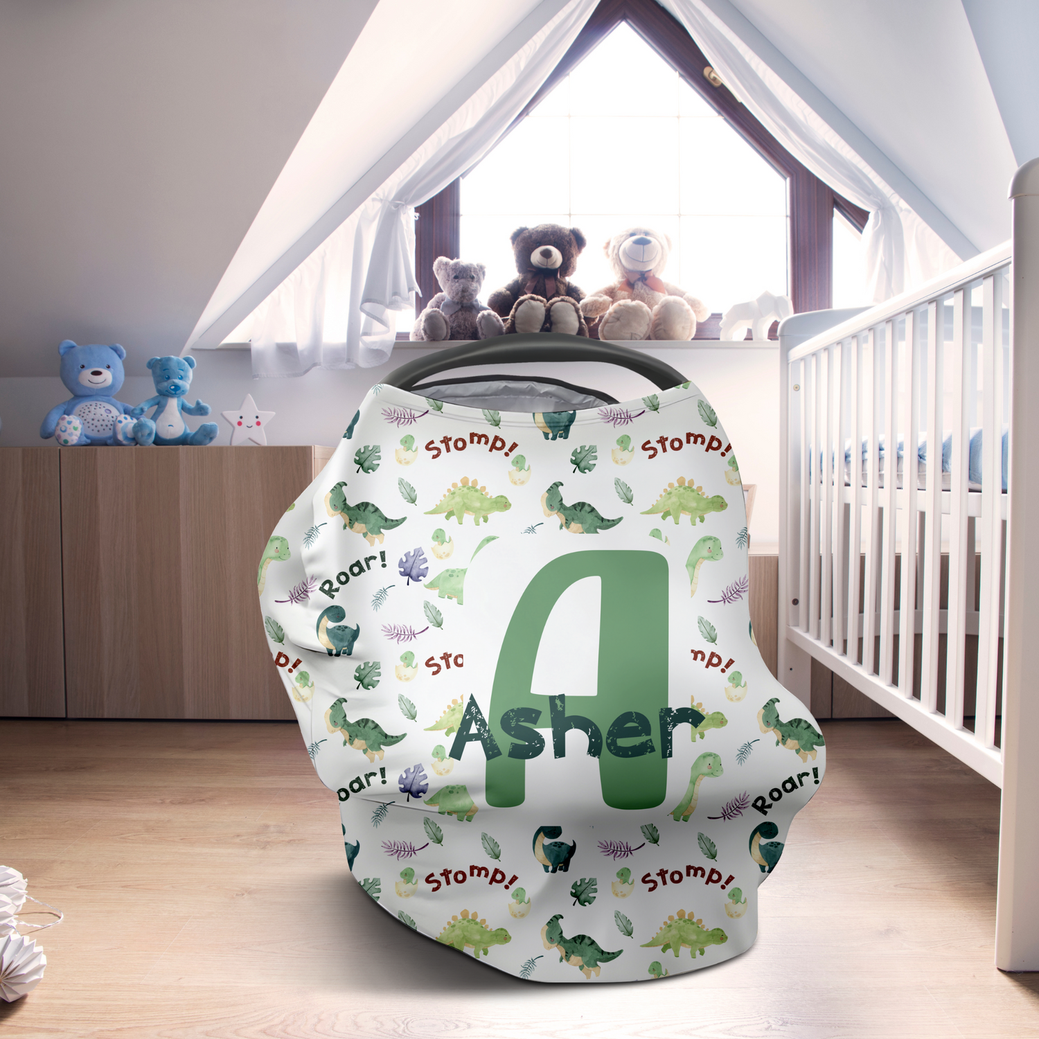 Gentle Jurassic Car Seat Cover (A145)