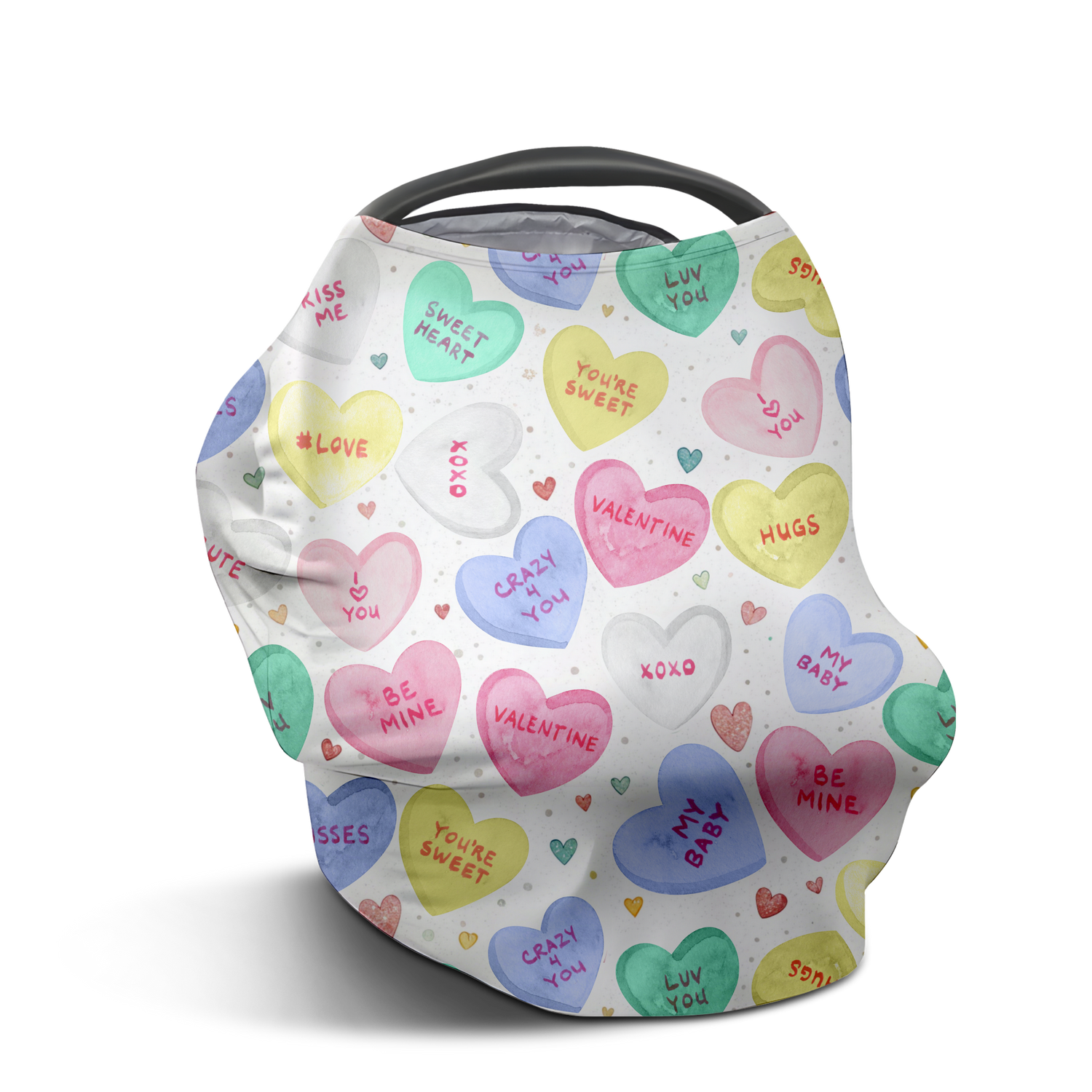 Candy Heart Car Seat Cover (A208)