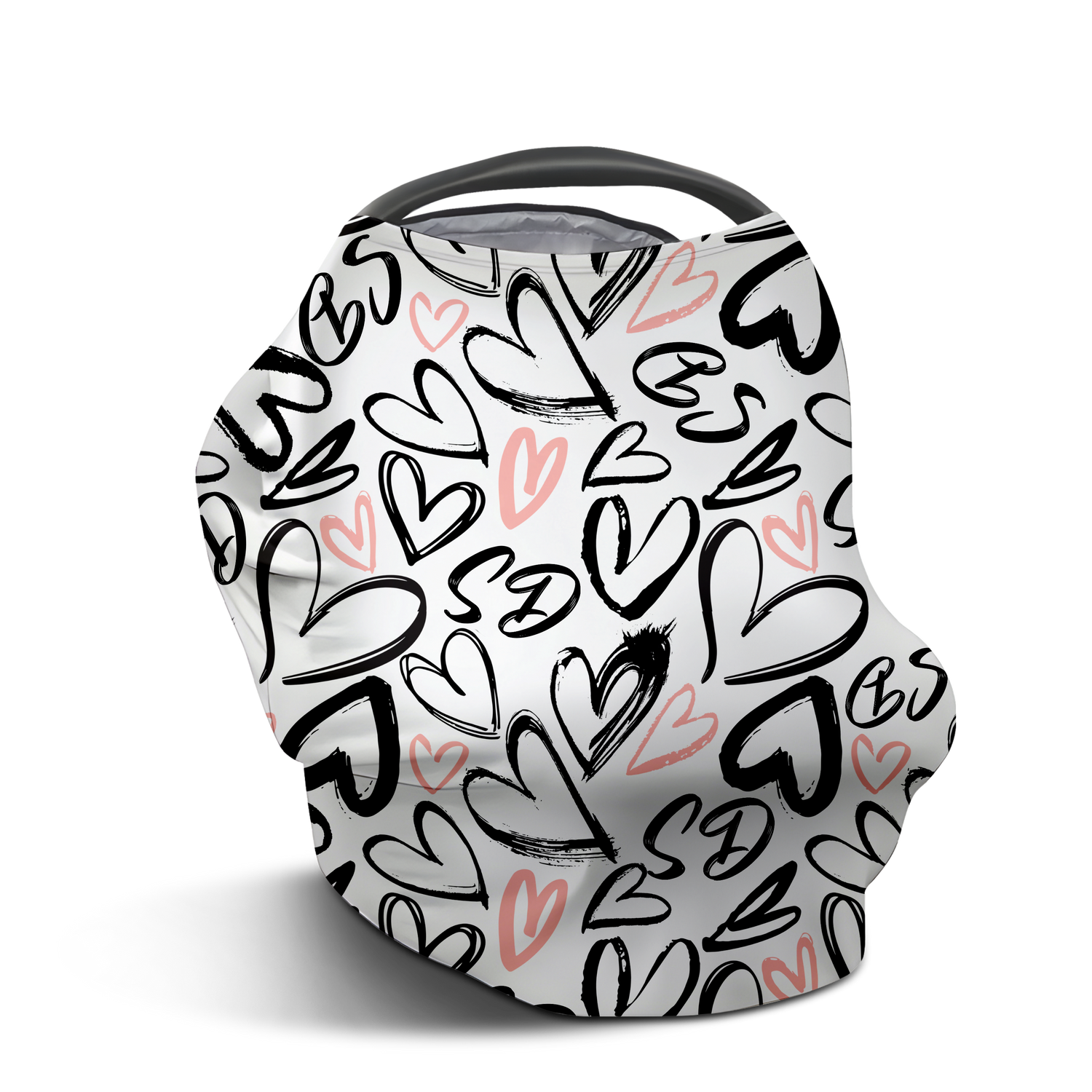 Hearts of Love Car Seat Cover (A207)