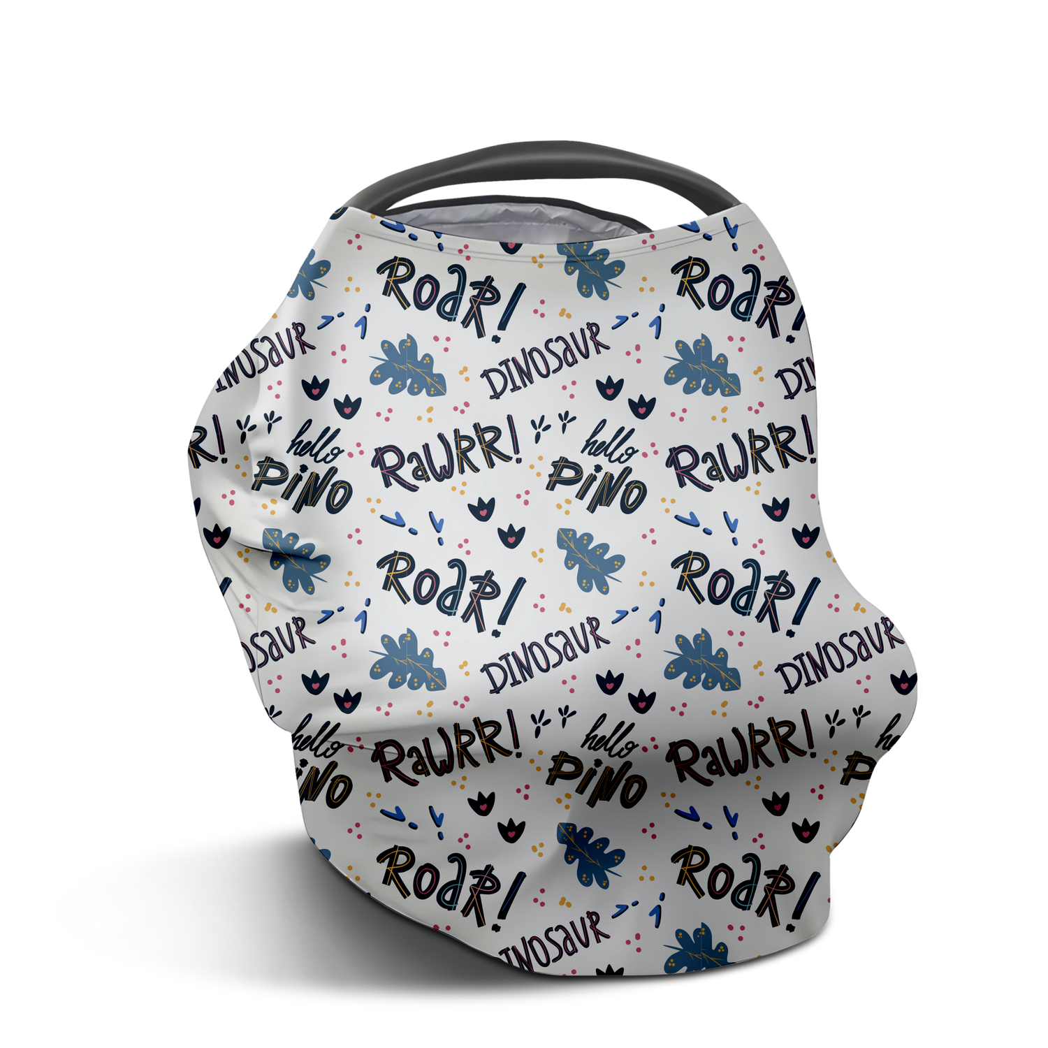 RAWR! Dinosaur Car Seat Cover (A148)
