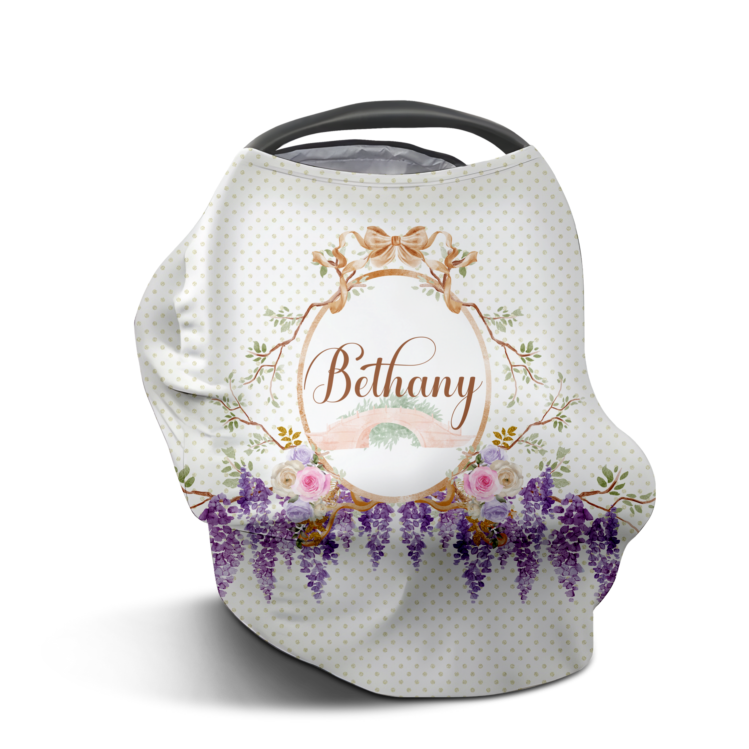 Grand Wisteria Car Seat Cover (A120)
