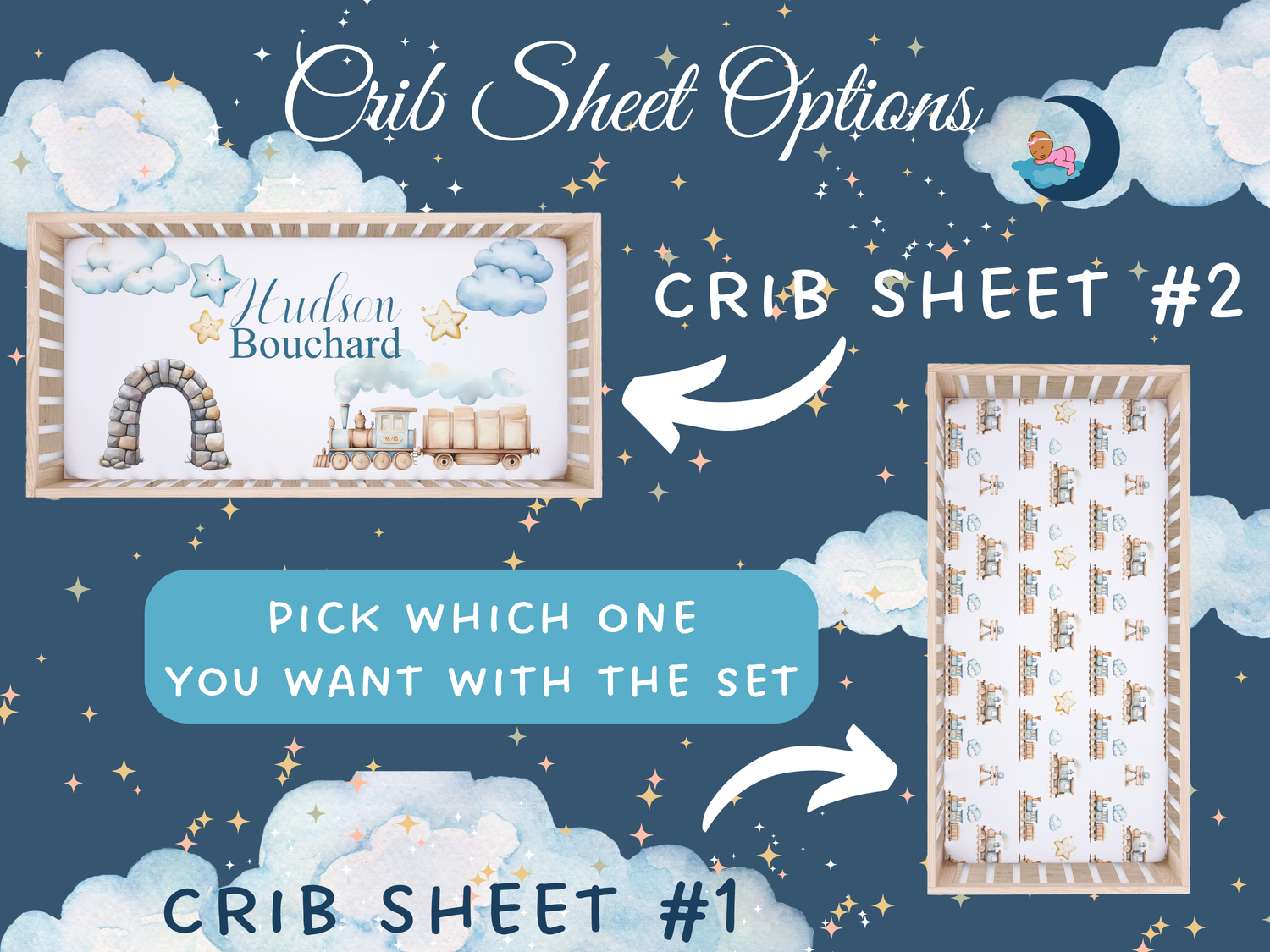 Choo Choo Adventure Bedding Set (N051)