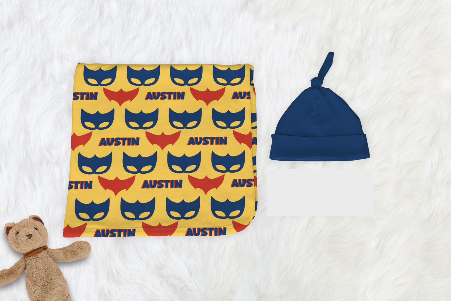 Superhero Swaddle Set (B203)