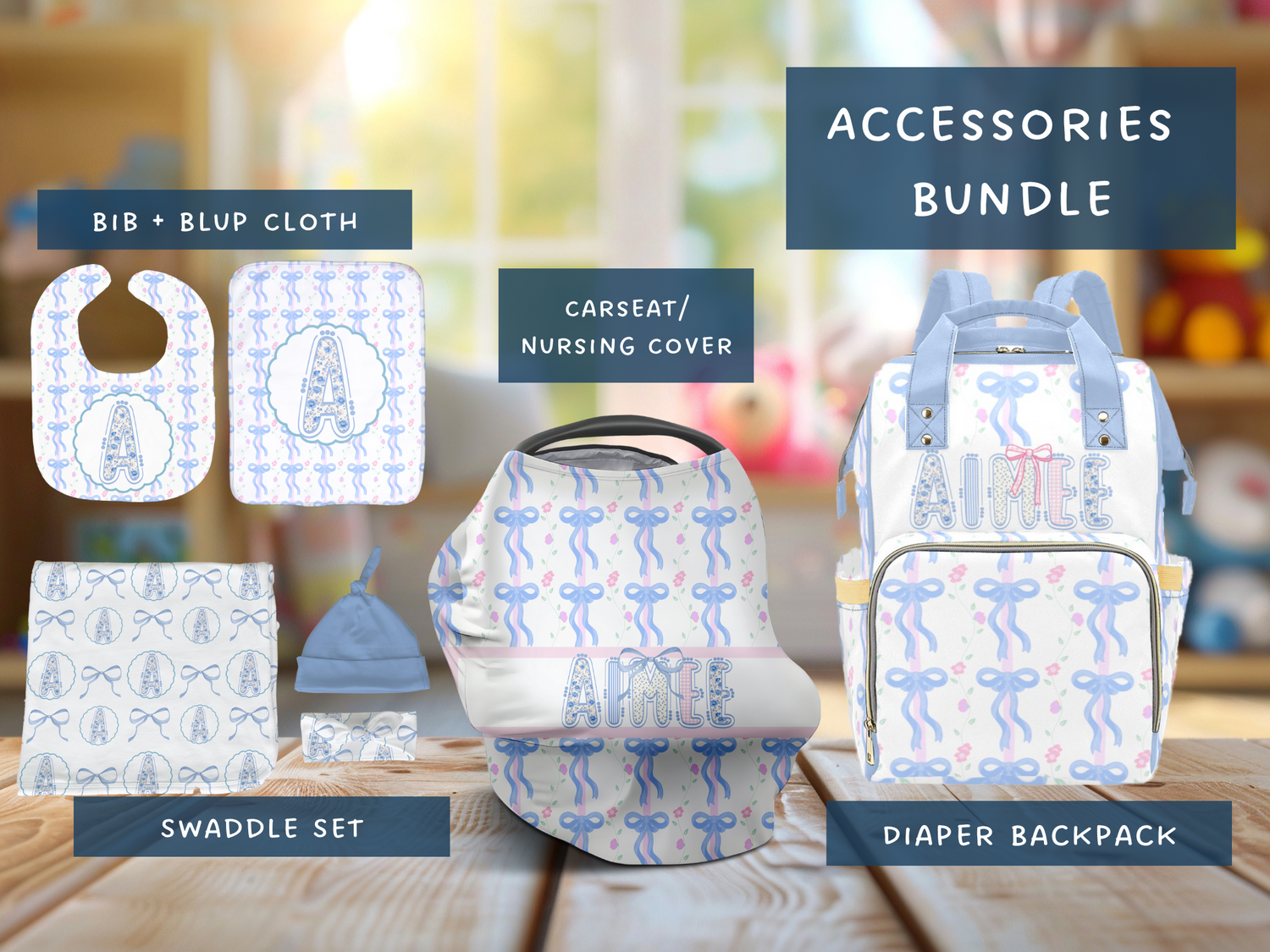 Coquette Trellis Accessories Set (Bun058)