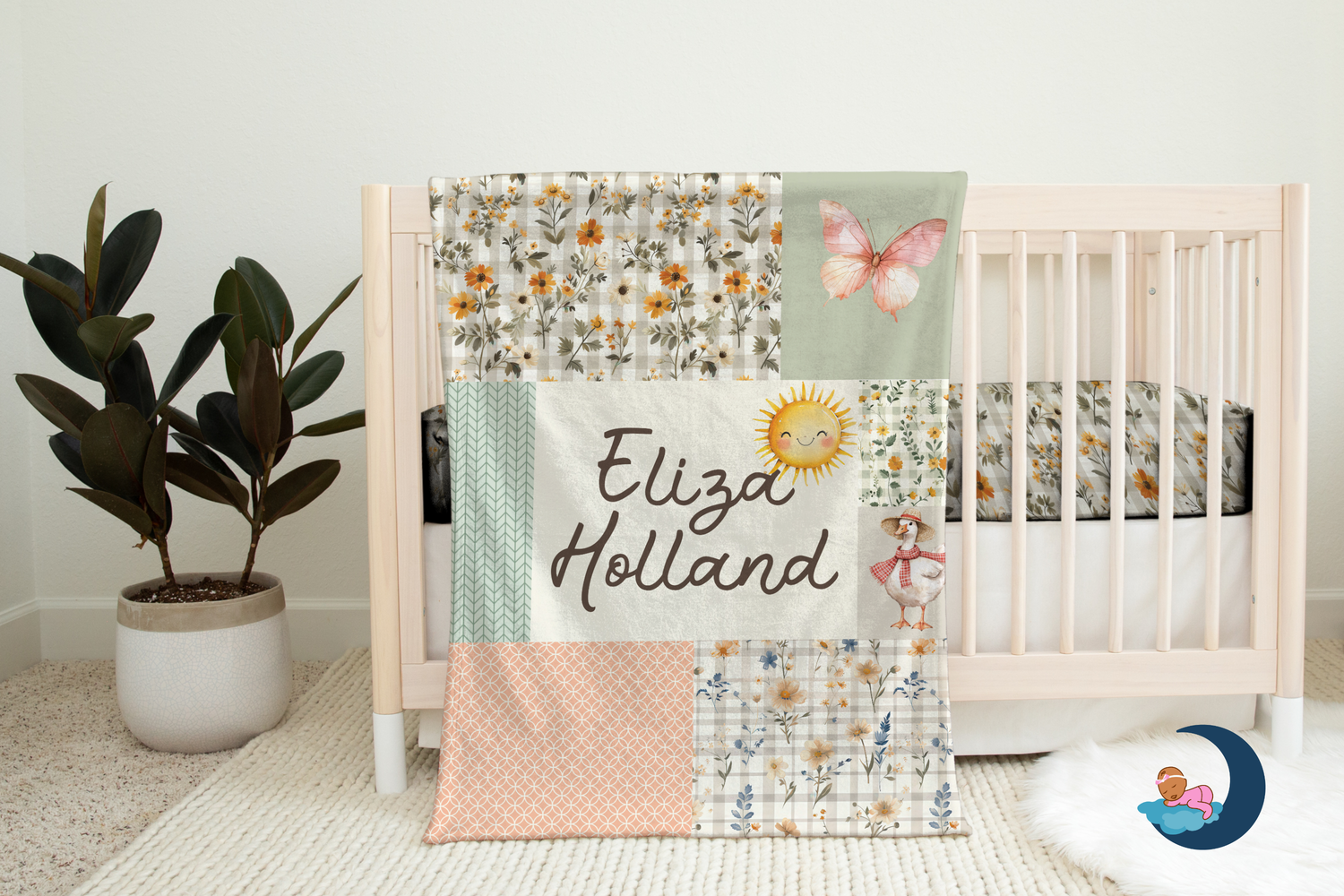 Cottagecore Garden Blanket (B162)