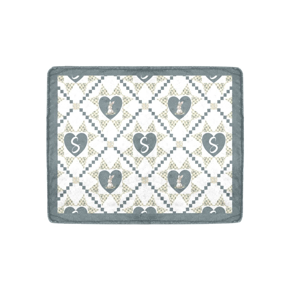 Cottagecore Monogram Blanket (B165)