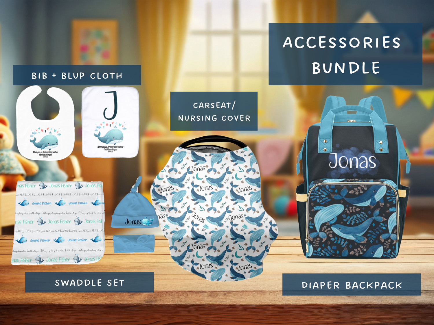 Deep Waters Accessories Set (Bun027)