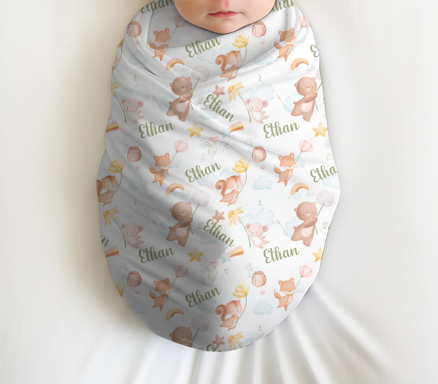 Dreamy Woodland Swaddle Set (B160)