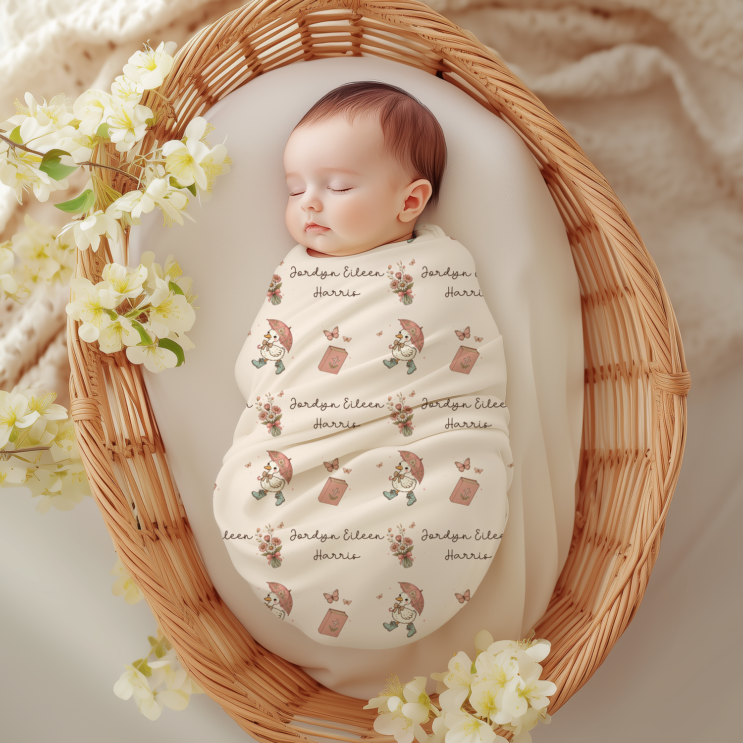 Sweet Blessings Swaddle Set (B237)