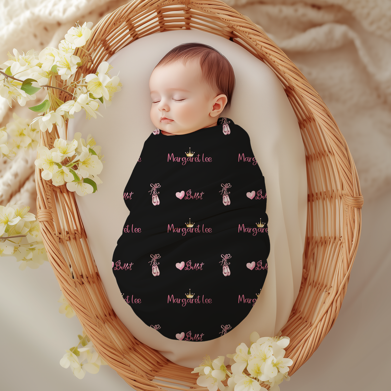 Ballerina Glamour Swaddle Set (B083)