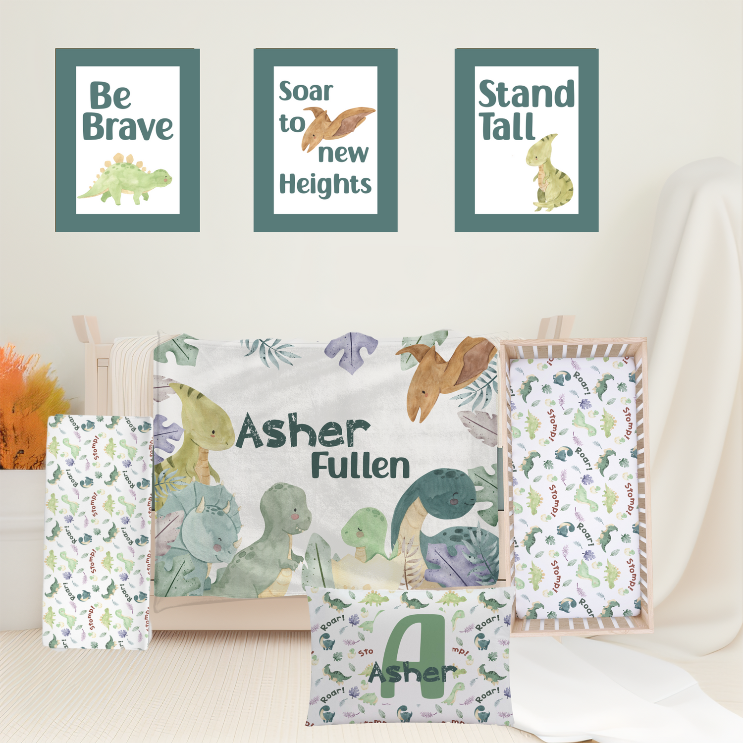 Gentle Jurassic Bedding Set (N045)