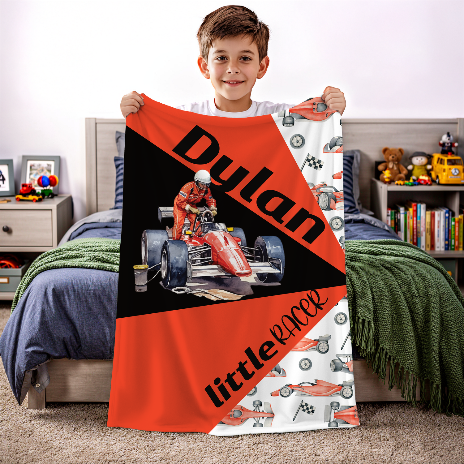 Little Racers Blanket (B055)