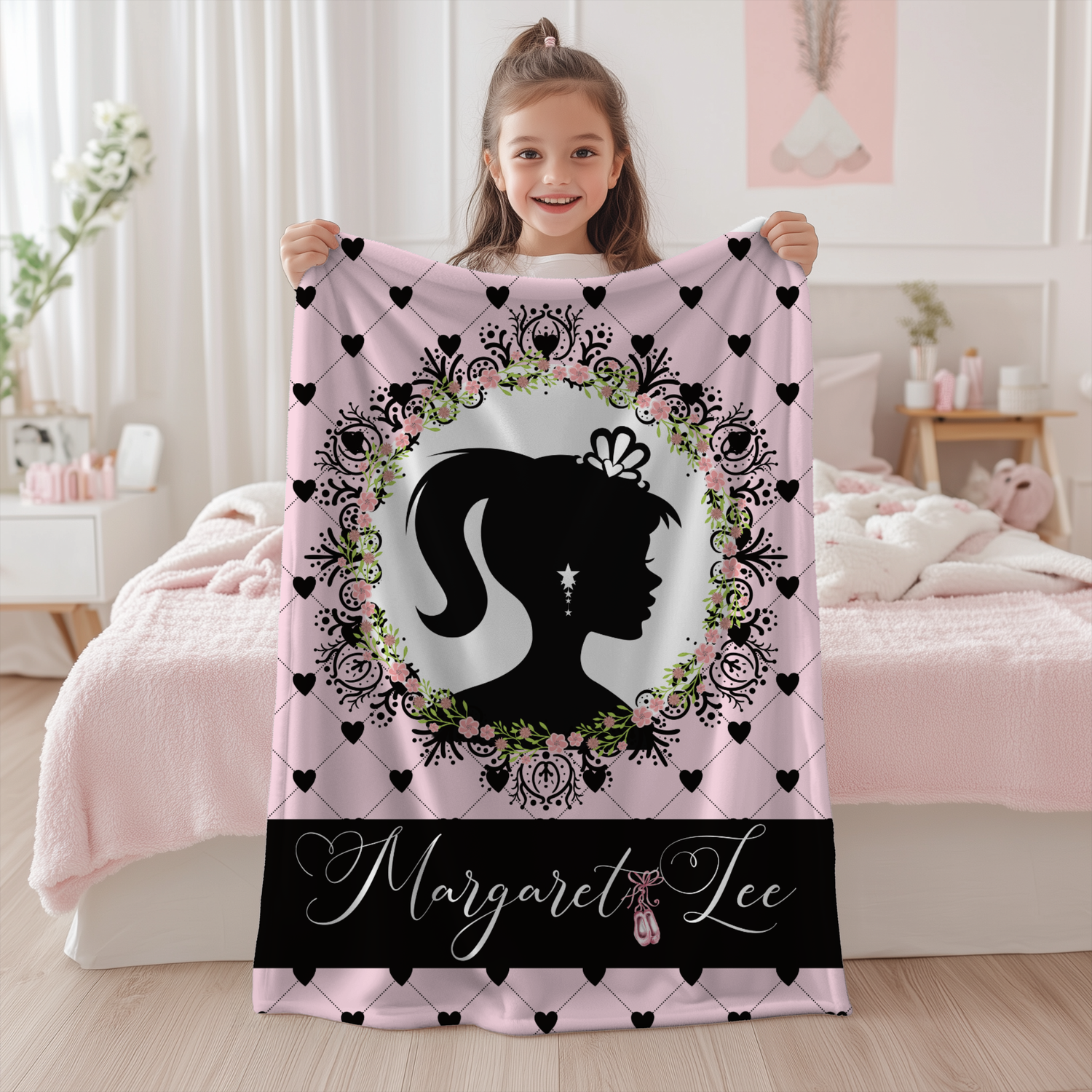 Ballerina Glamour Blanket (B082)