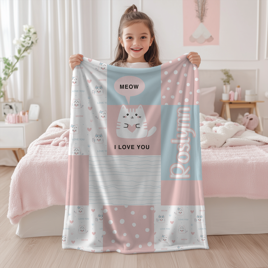A-Meow-zingly Cute Blanket (B268)