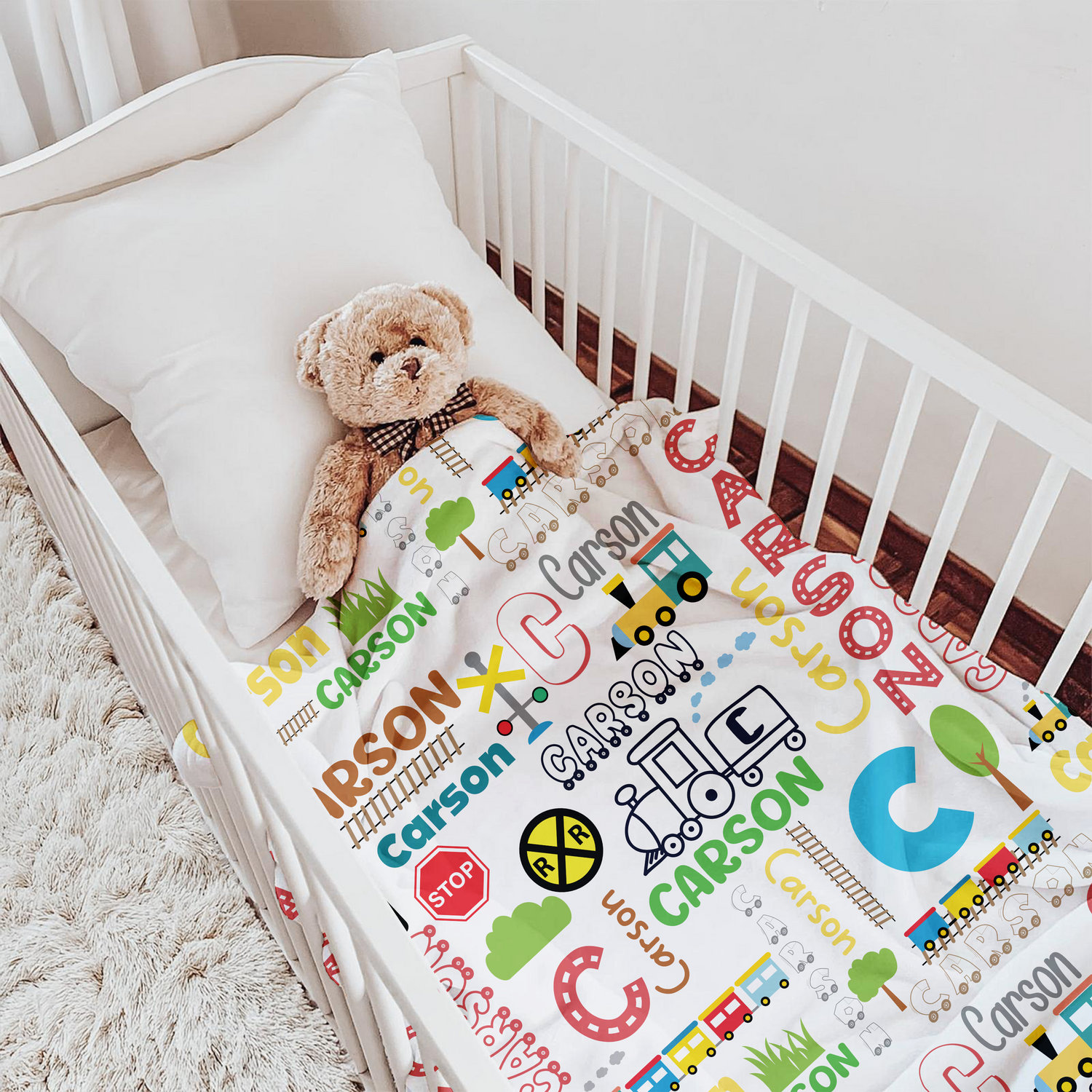 On the Go! Name Blanket (B154)