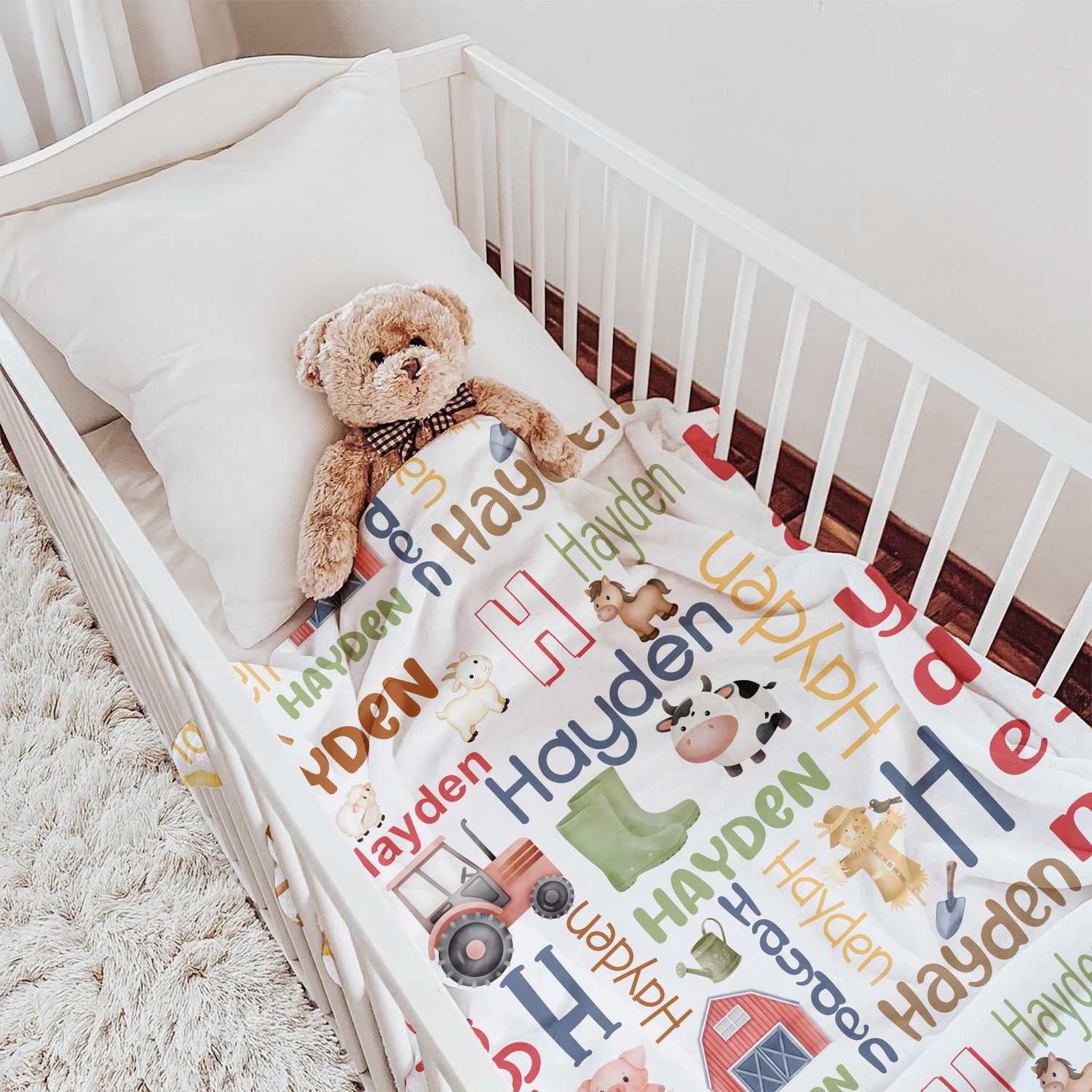 Down on the Farm Blanket (B315)