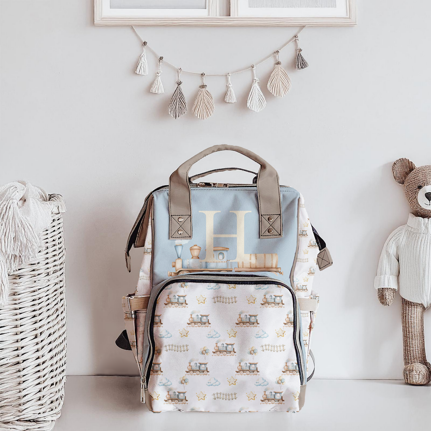 Choo Choo Adventure Diaper Bag (A159)