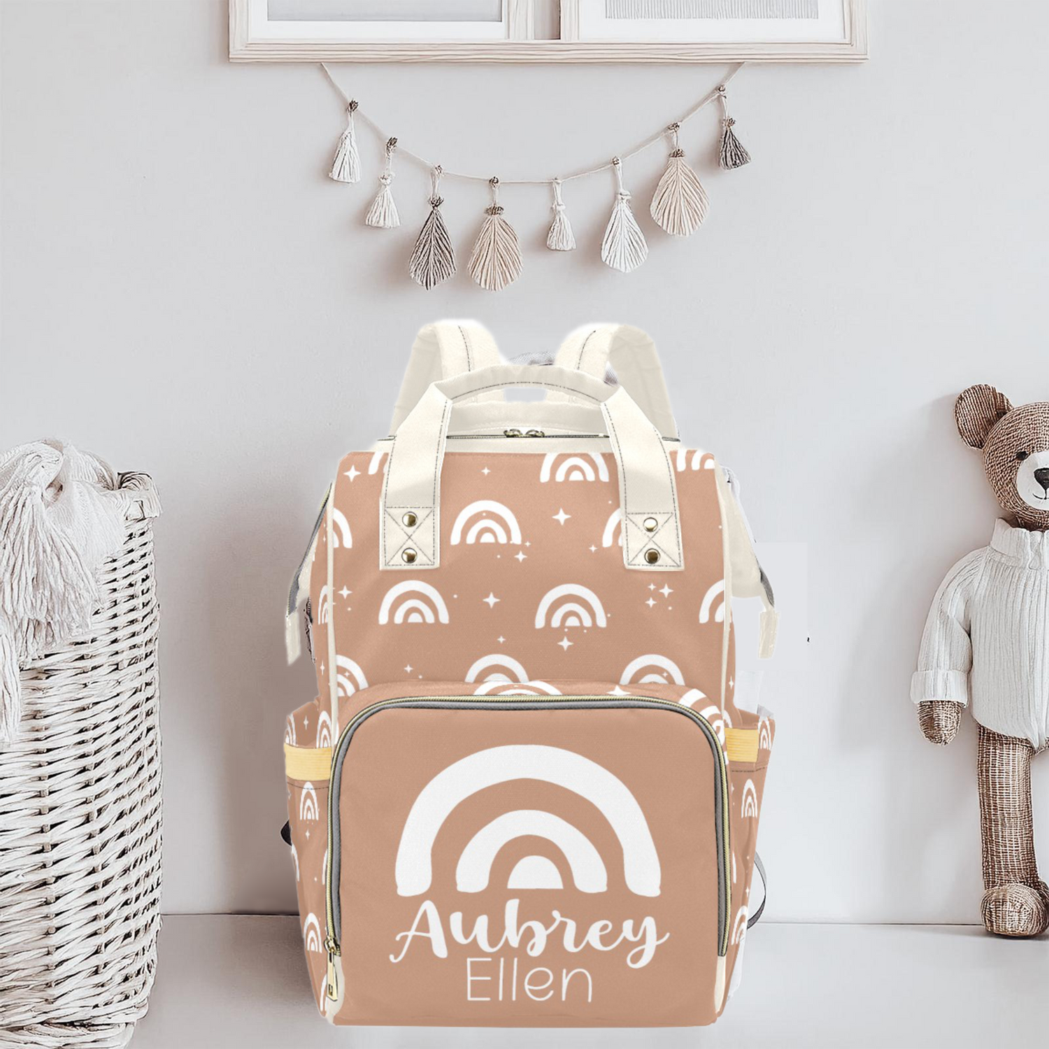 Rainbows and Sparkles Diaper Bag (A102)