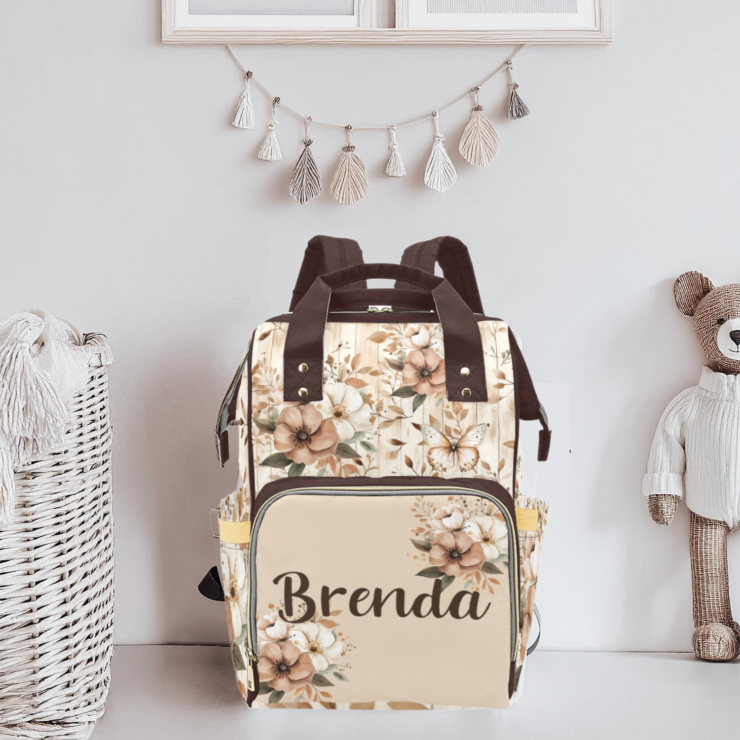 Boho Summer Diaper Bag (A108)