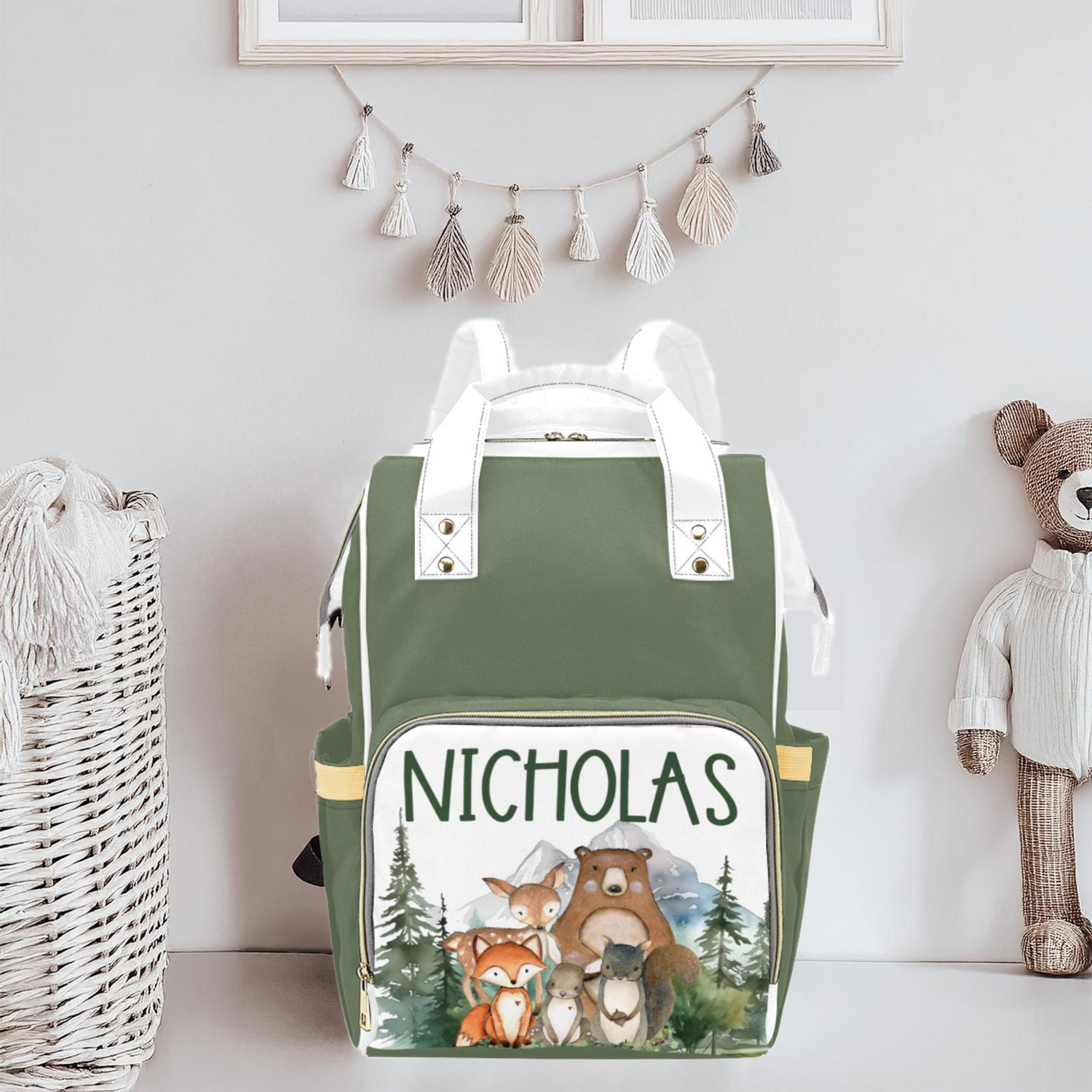 Woodland Diaper Bag (A005)