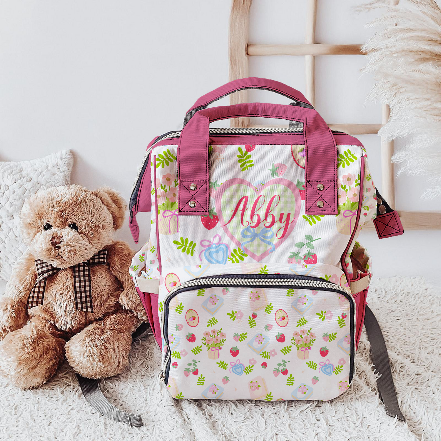 Abby Elaine's Coquette Picnic Diaper Bag (A131)