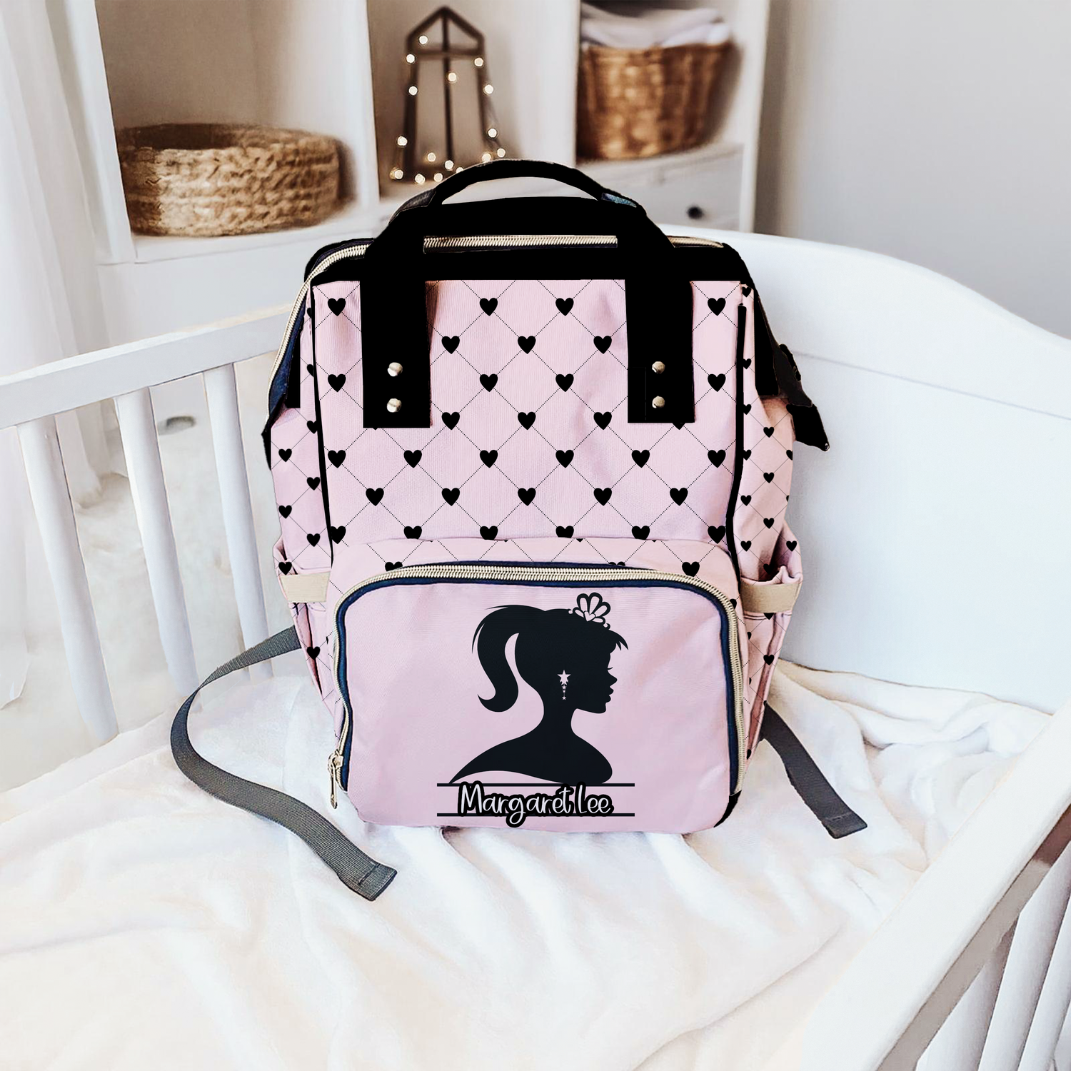 Ballerina Glamour Diaper Bag (A060)