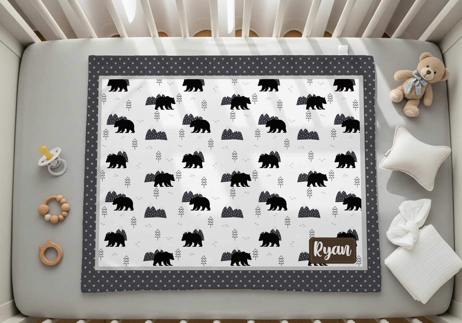 Woodland Winter Blanket (B214)