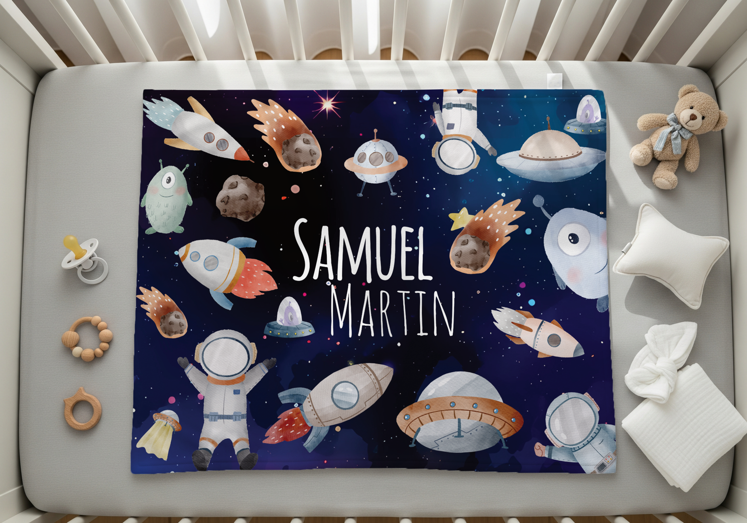 Space Astronaut Blanket (B328)