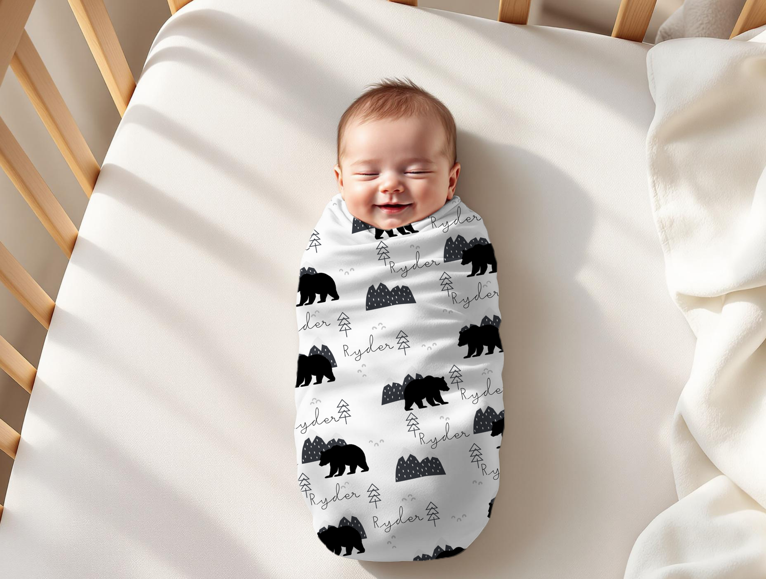 Woodland Winter Swaddle Set (B215)